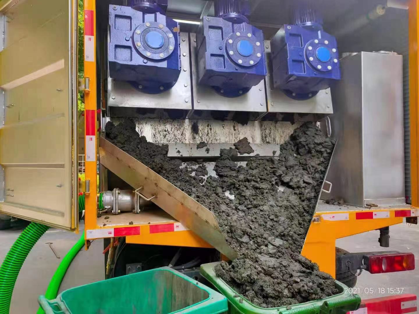 蒲县化粪池清掏城市维护站-泥浆净化干湿分离处理